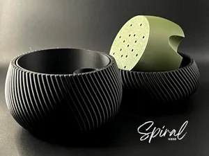 Spiral - Bowl or Vase for floral arrangements