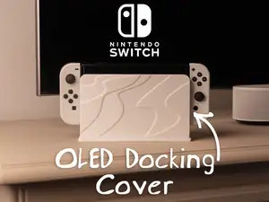 Nintendo Switch OLED - Aesthetic Dock Cover