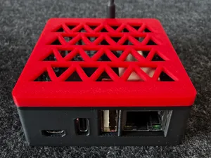 Orange Pi 3 Zero Case with optional antenna holder