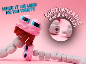 Modular Flexi Brainy Spine (Customizable Long)