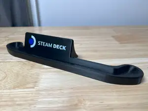 Steam Deck Stand with easy to seat groove