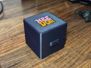 NeeDoh Hinged Storage Box w/ Magnetic Close