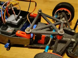 Tamiya Group C riser for Servo tuning