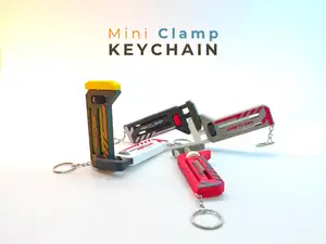 Mini Clamp Keychain