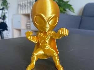 Martian Manhunter from DC Universe Chibi style