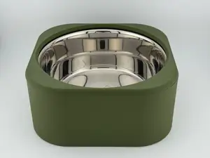 Magnetic Modern Pet Bowl Stand | 1100ml Insert