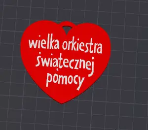WOŚP keychain