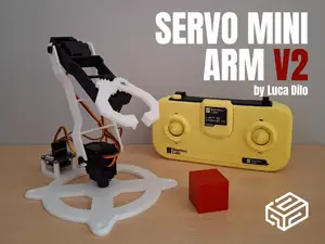 Servo Mini Arm V2 - CyberBrick 