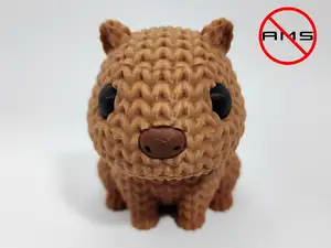 Knitted Capybara / NO AMS