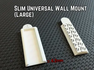 Slim Universal Wall Mount (Large Command Strip)