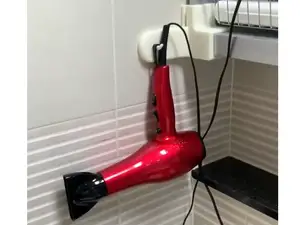 화장실 벽걸이장 드라이기 거치대