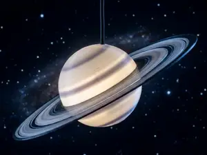 Saturn LED lamp