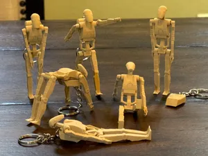 B1 Battle Droid (Articulated Keychain)
