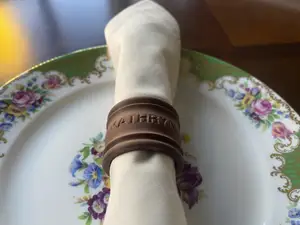 Linen Loops (Customizable Napkin Rings)