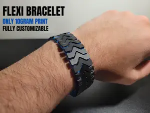 Braccialetto estetico-stampato in un unico pezzo