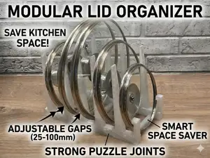 Modular Pan & Lid Organizer
