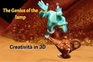 The Genius of the lamp 