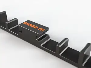 Magnetic Ski and Snowboard Holder for Vehicles