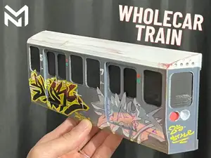 Wholecar Train for paint ! graffiti !