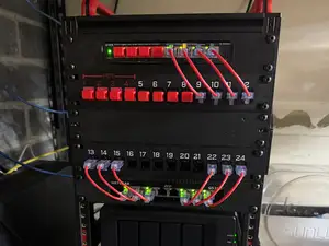 10" Rack using 2020 Aluminum Extrusions