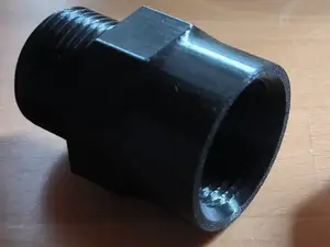 Muffennippel 3/4" AG x 1" (IG)