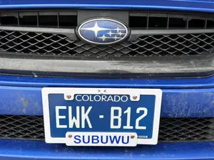 Car License Plate Frame