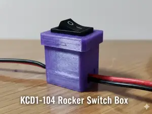 KCD1-104 Rocker Switch Box