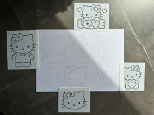 Hello Kitty Themed Stencils