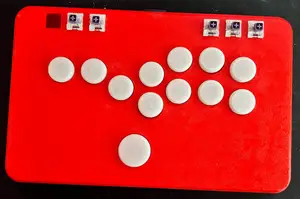 MX Cherrybox Leverless Arcade Stick Fightstick Hitbox