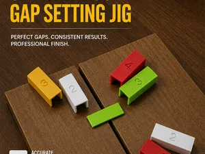 10mm Cabinet Door Gap Setting Jig Alignment Tool
