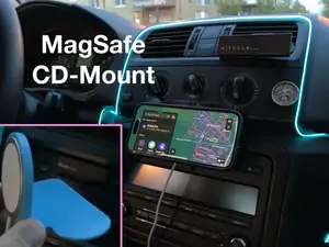 Car-CD phone holder