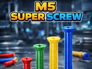 M5 SUPER SCREW with nut and perfect fit 