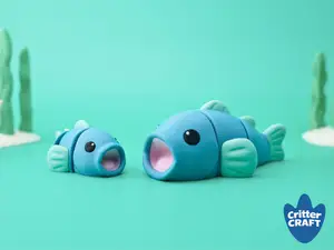 Flexi Sea Bass & Keychain