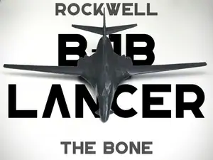 Rockwell B-1B Lancer 1:144 Scale Model