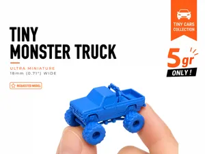 Tiny Monster Truck - Mini Cars Series