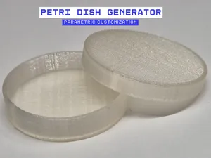 Parametric Petri Dish Generator