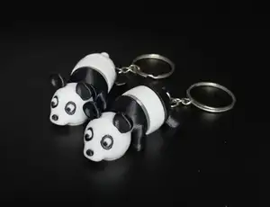 Flexi Panda Keychain