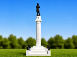 Robert E Lee Statue New Orleans 1:36 Scale!