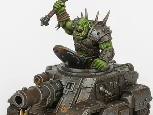 Ork Tank Commander "Rattle-Wagon" Detailed DnD