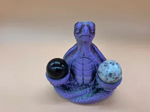 Schildkröten Kugelhalter für Kristallkugeln