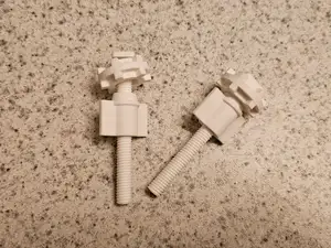Toilet Seat Fix ( bolt nut stoper )