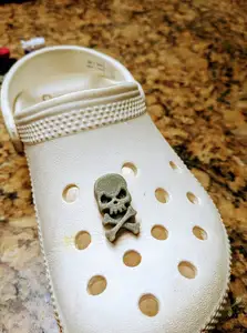 Skull and Crossbones Croc Charm Jibbitz