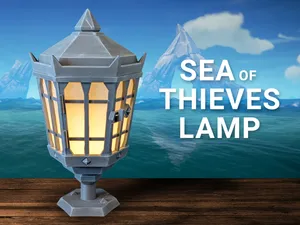 Sea of Thieves Inspired Lamp