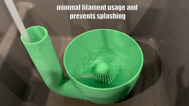 fruit and veggie washer (prevents splashing)
