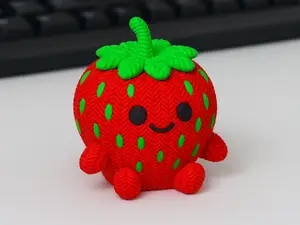 Knitted Strawberry