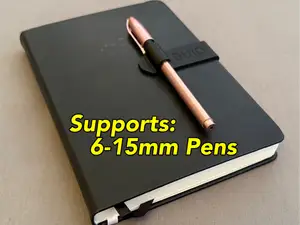 Pen Holder for Journal Diary Bullet Journal etc