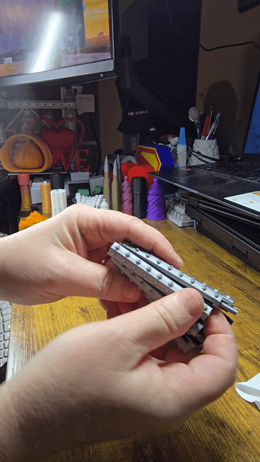 KineticRoll – Print-in-Place Tactile Fidget