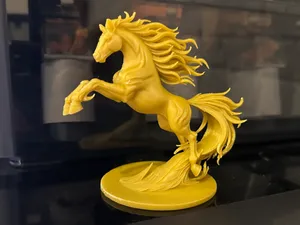 Fire Horse — Decorative 3D Statue