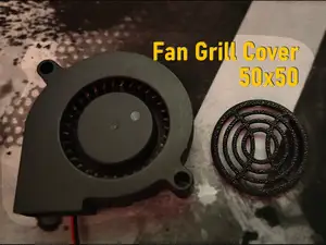 Fan Grill Cover 50x50 ROUND SHAPE