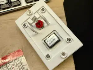 Light Switch Cover: Apollo Control Panel